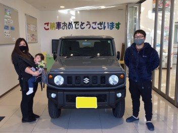 ジムニーご納車いたしました！